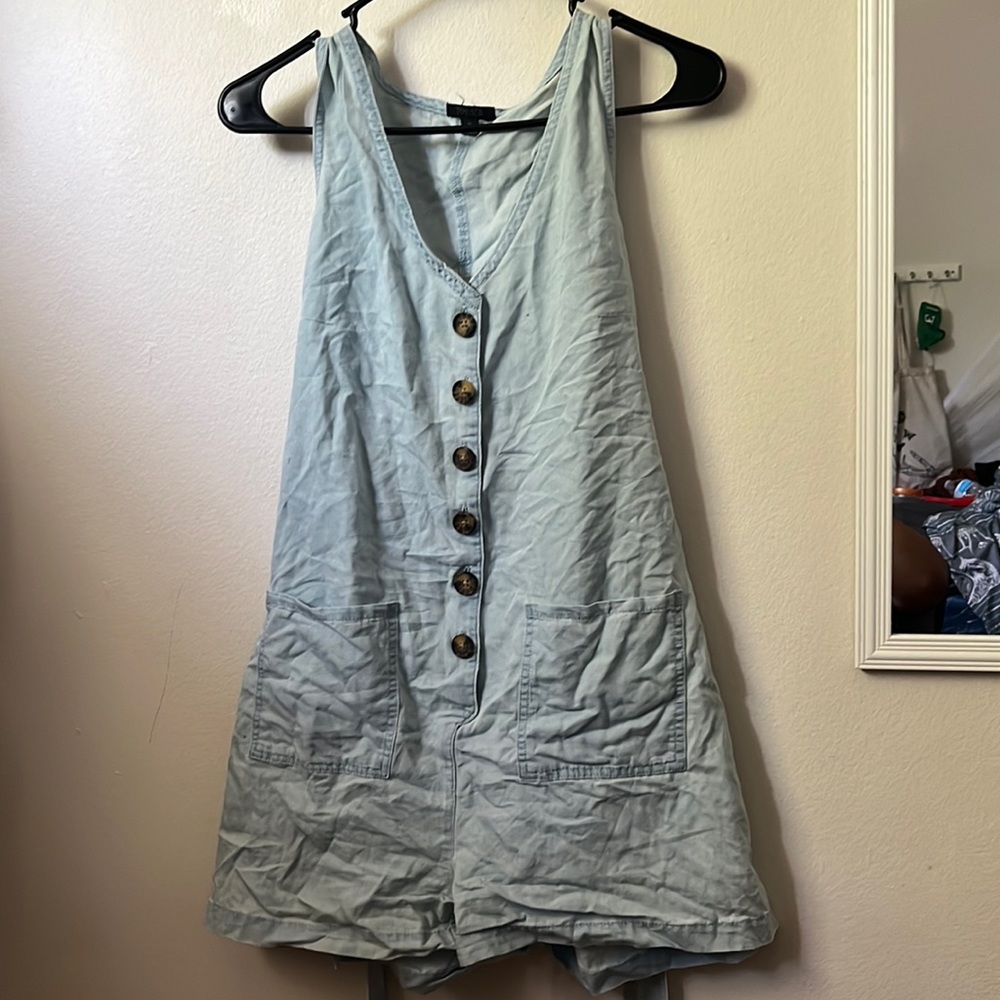 Light blue romper